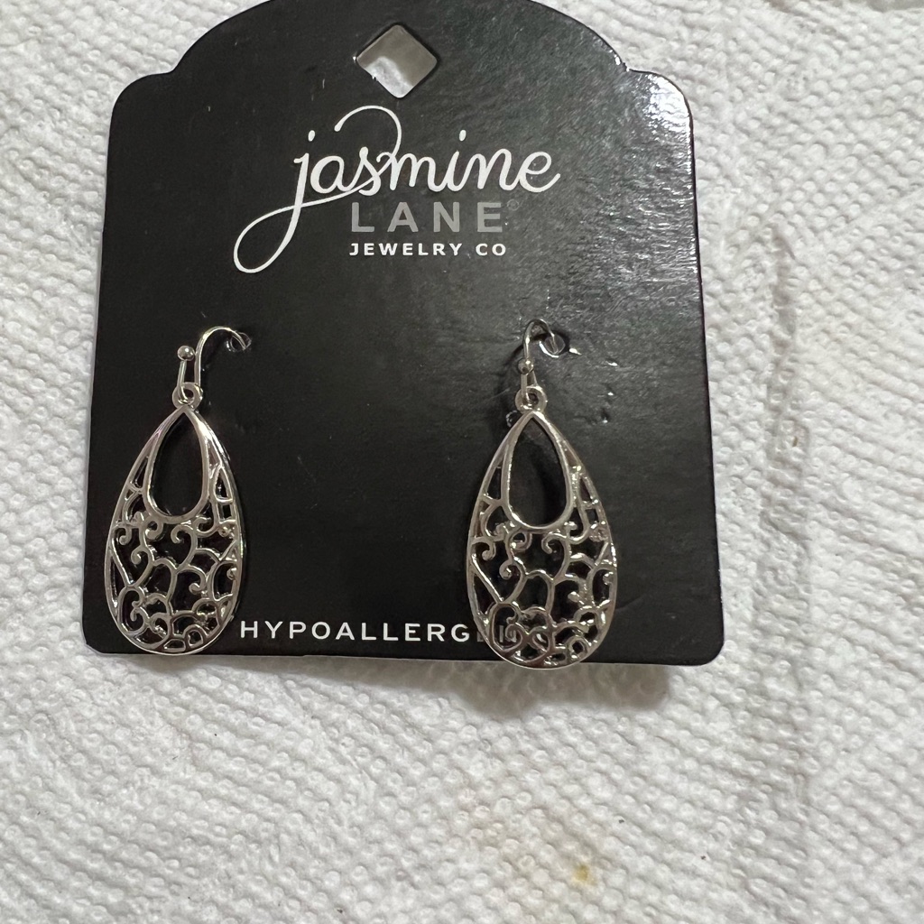 Jasmine Brand Silver Tone Nwt Earrings
